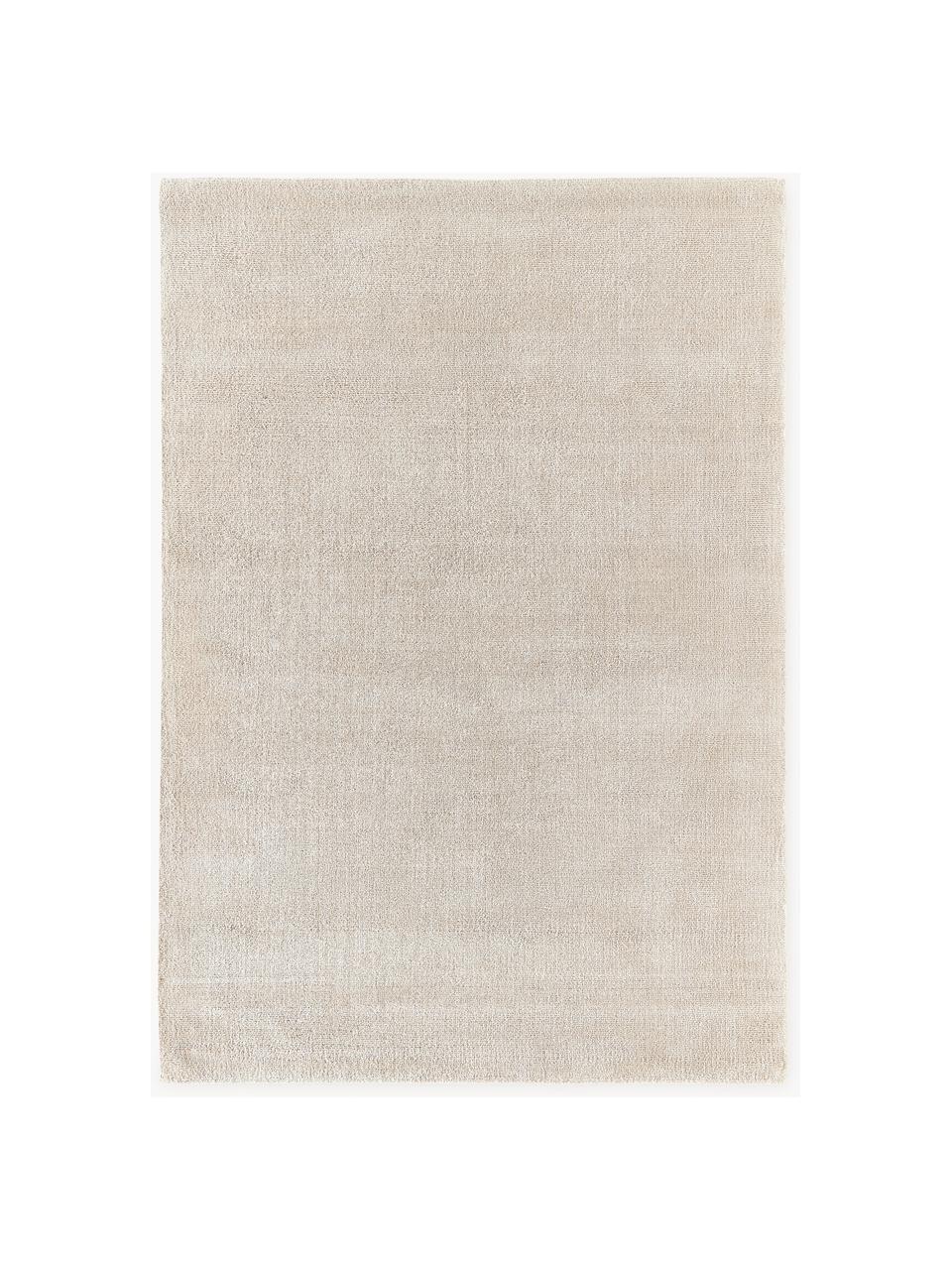 Handgeweven laagpolig vloerkleed Ainsley, 60% polyester, GRS-gecertificeerd
40% wol, Lichtbeige, B 80 x L 150 cm (maat XS)