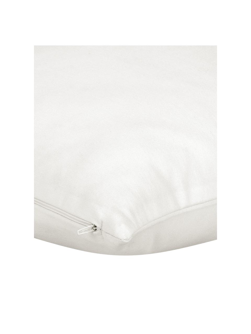 Housse de coussin blanc Mads, Blanc