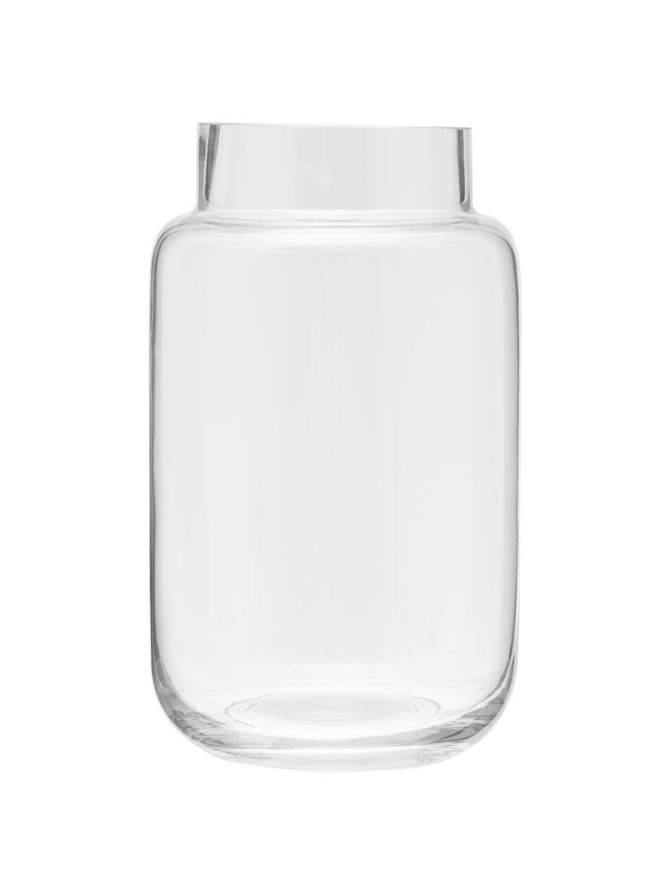 Vaso grande in vetro Lasse, Vetro, Trasparente, Ø 13 x Alt. 22 cm