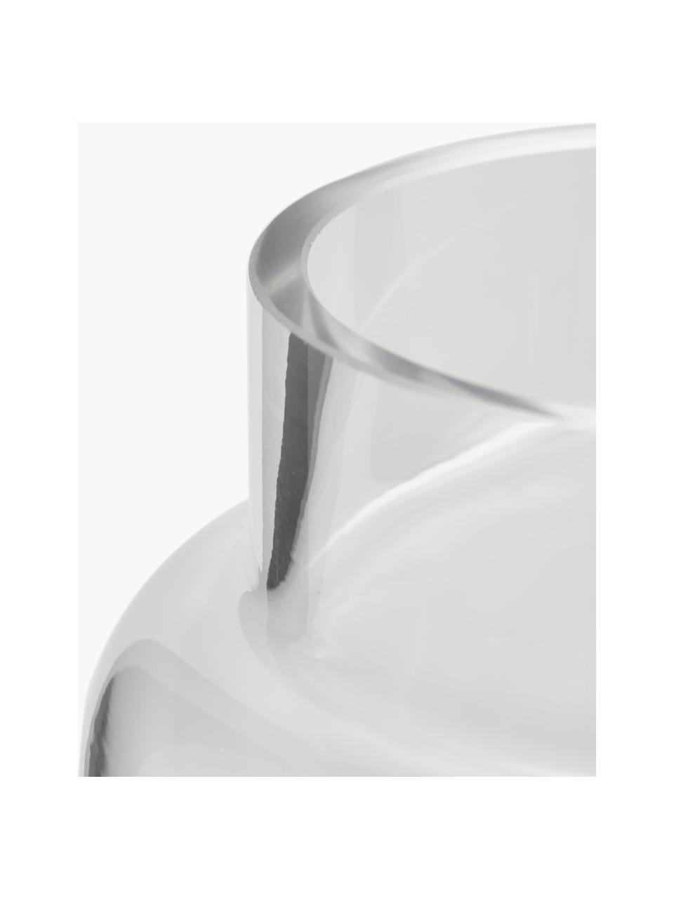 Vase transparent Lasse, haut. 22 cm, Verre, Transparent, ∅ 13 x haut. 22 cm