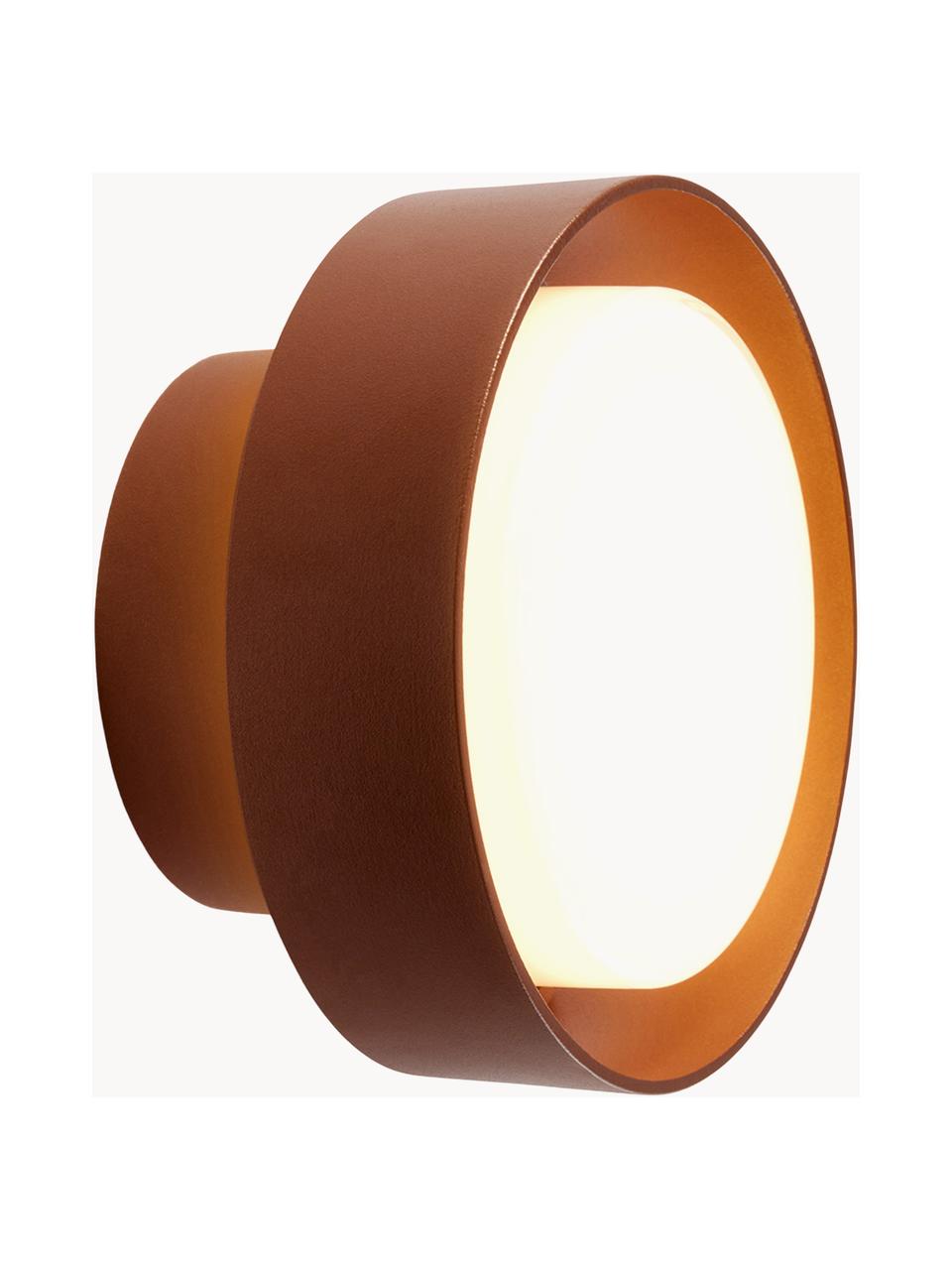 Applique murale d'extérieur LED soufflée bouche Plaff-On!, intensité lumineuse variable, Blanc, terracotta, Ø 16 x prof. 9 cm