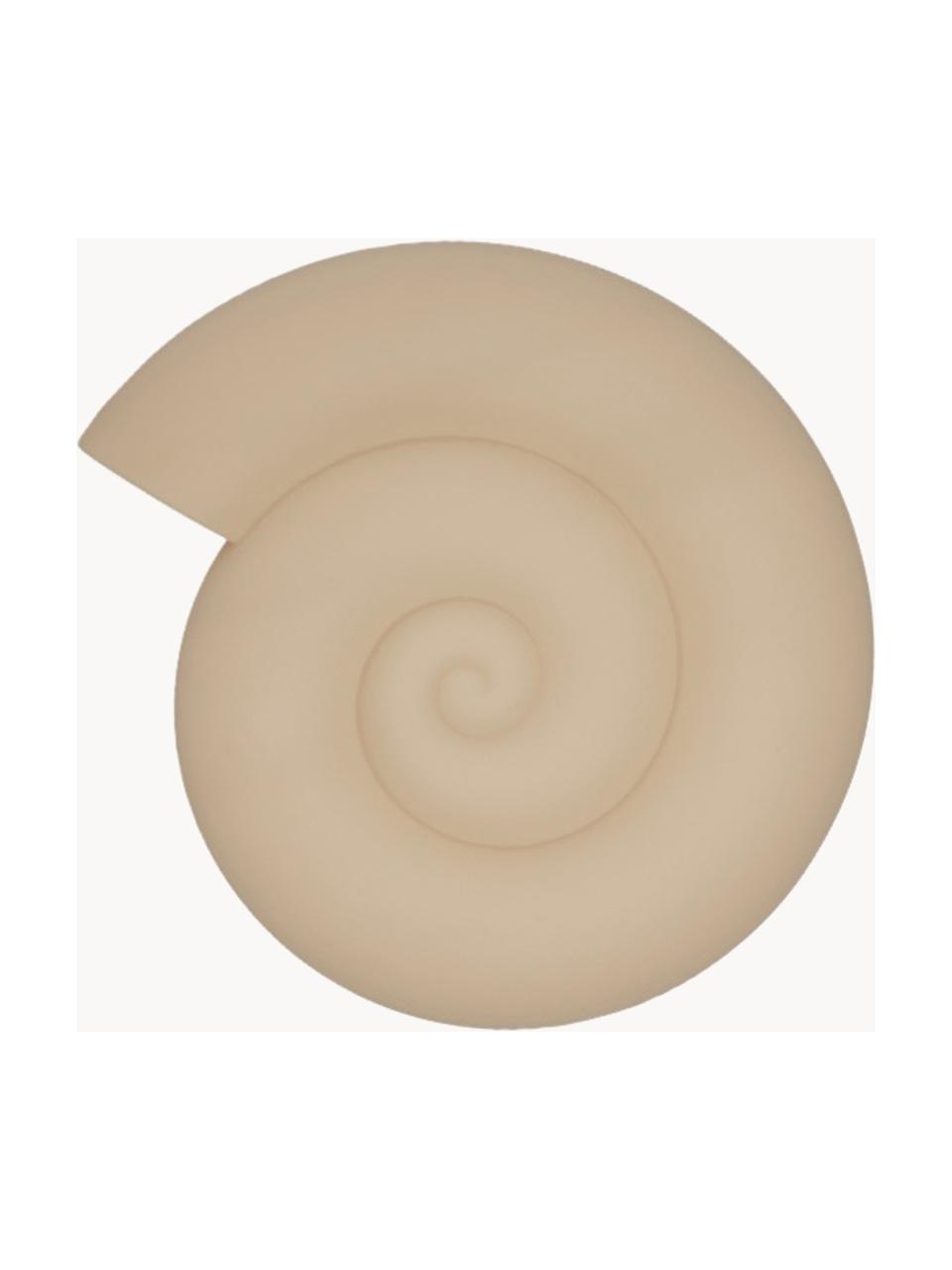 Untersetzer Nautilus, Silikon, Beige, B 17 x T 15 cm