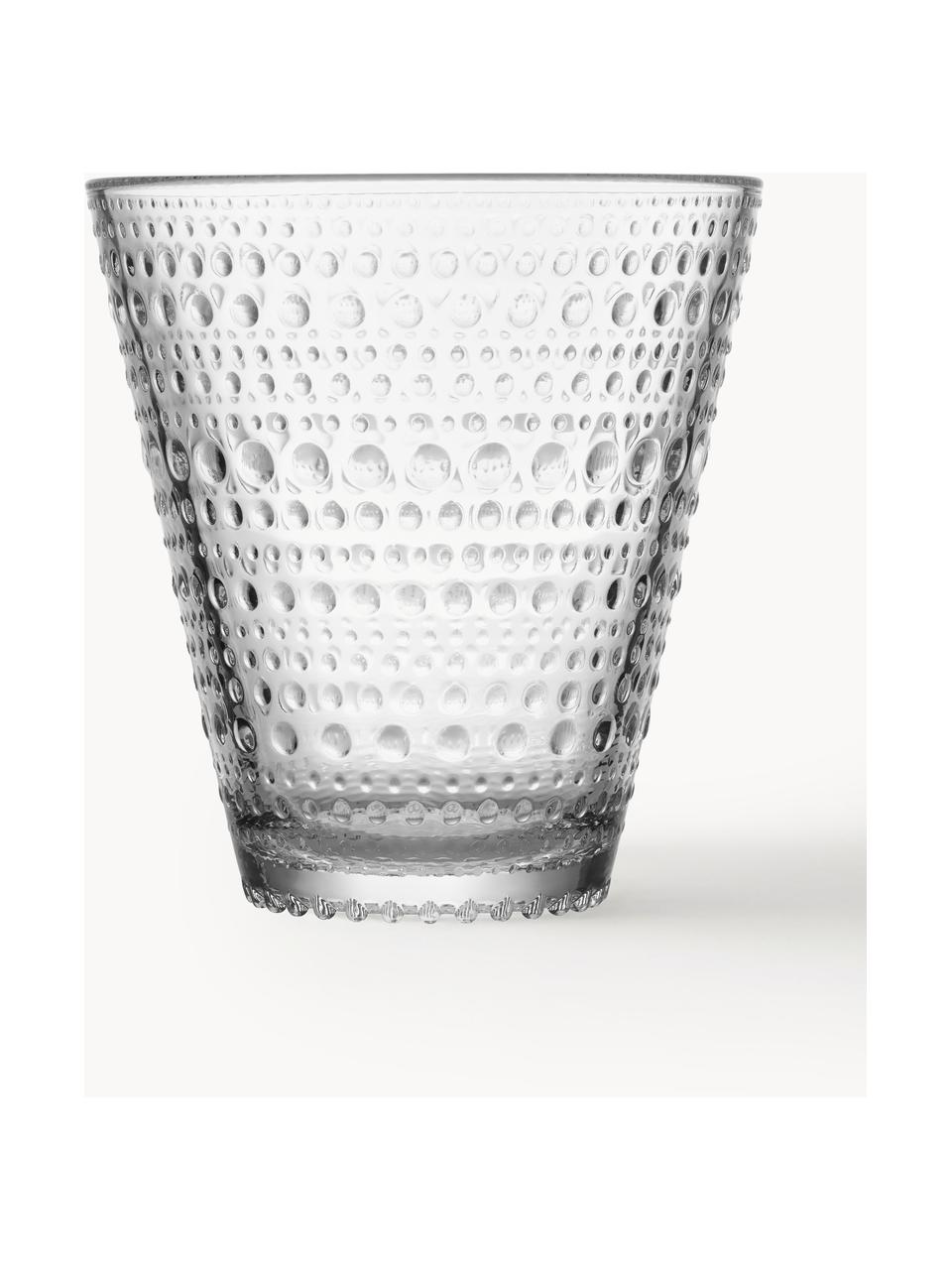 Szklanka Kastehelmi, 2 szt., Szkło, Transparentny, Ø 9 x W 10 cm, 300 ml