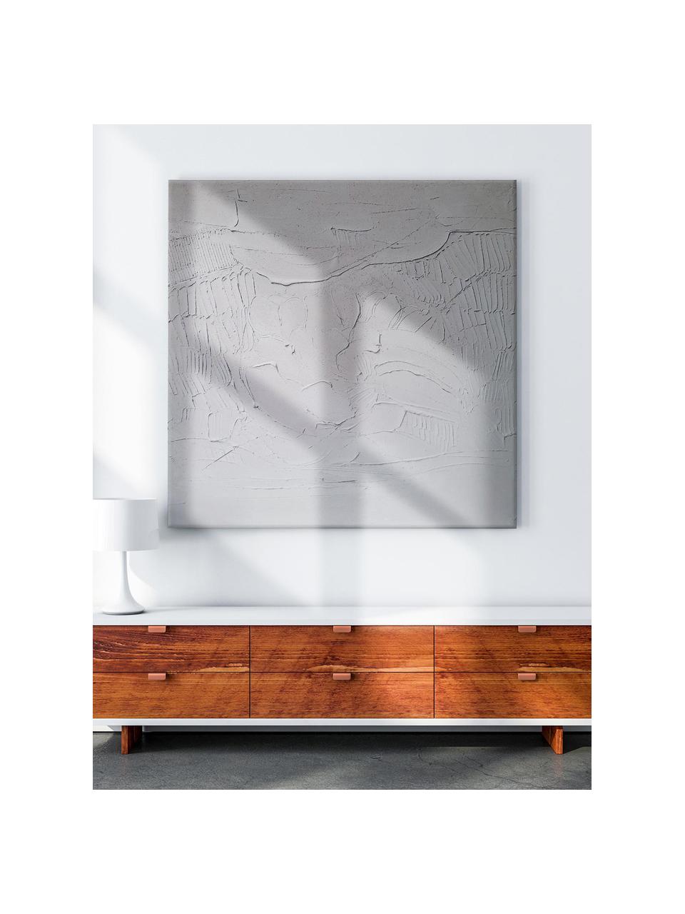 Cuadro en lienzo Whipped, Gris, An 100 x Al 100 cm