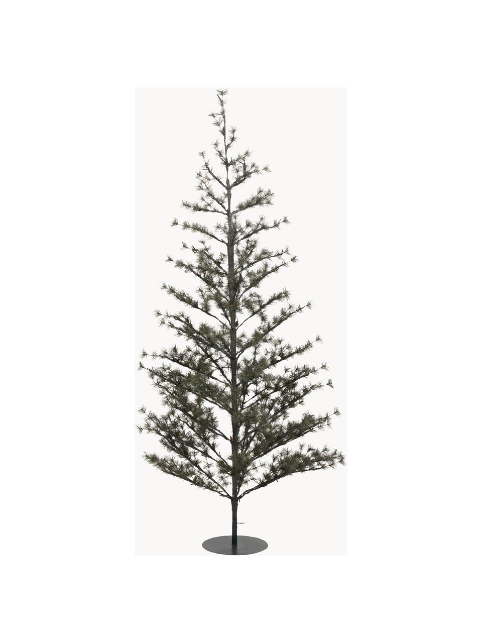 Sapin de Noël LED Pin, Vert foncé, haut. 220 cm