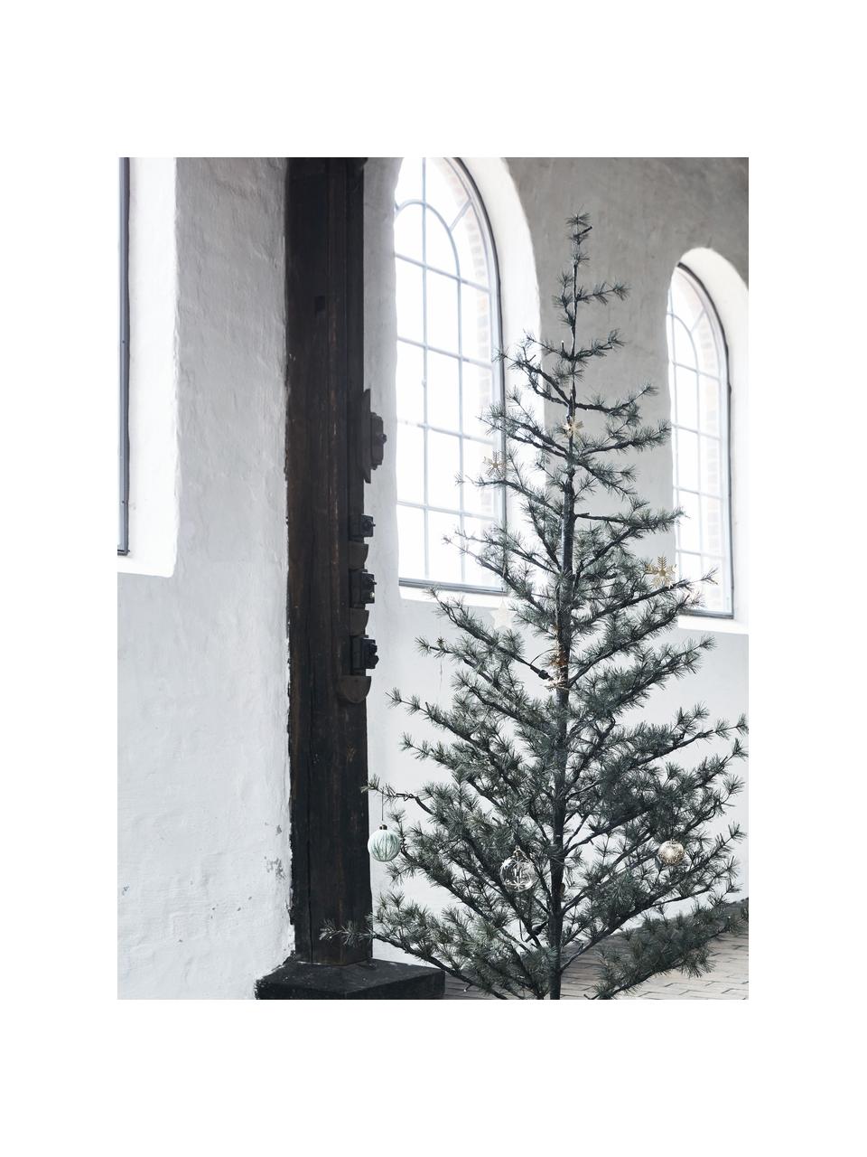 Albero di Natale con luci a LED Pin, Verde scuro, Alt. 220 cm