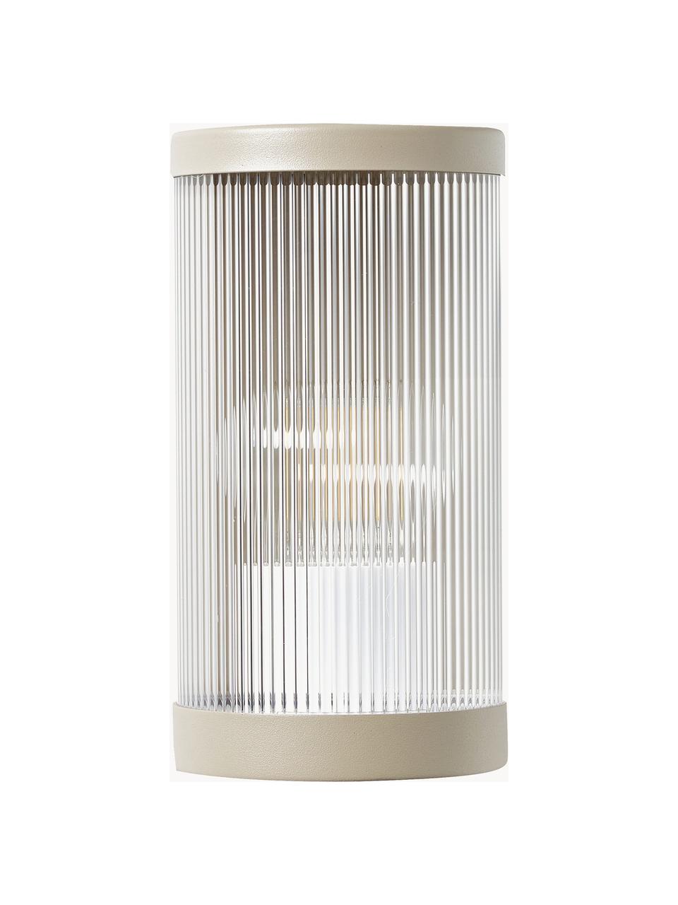 Exteriérové nástenné svietidlo Coupar, Béžová, Ø 13 x V 25 cm