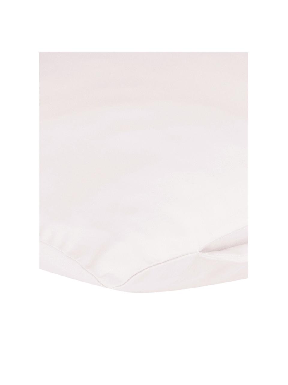 Taie d'oreiller 50x70 satin de coton Comfort, 2 pièces, Rose, 50 x 70 cm