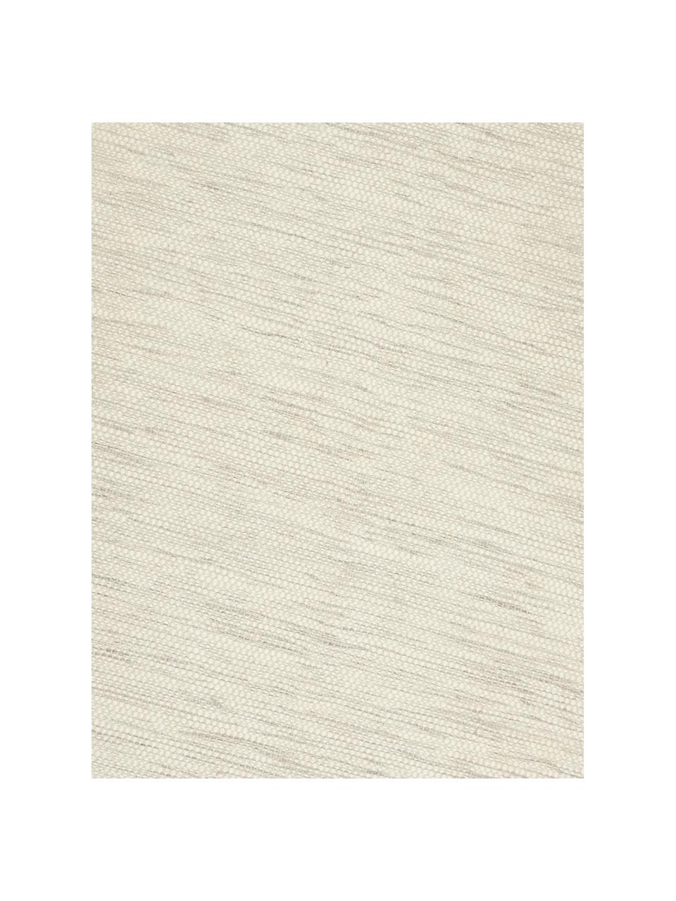 Tapis en laine tissé main, chiné Asko, Beige, larg. 70 x long. 140 cm (taille XS)