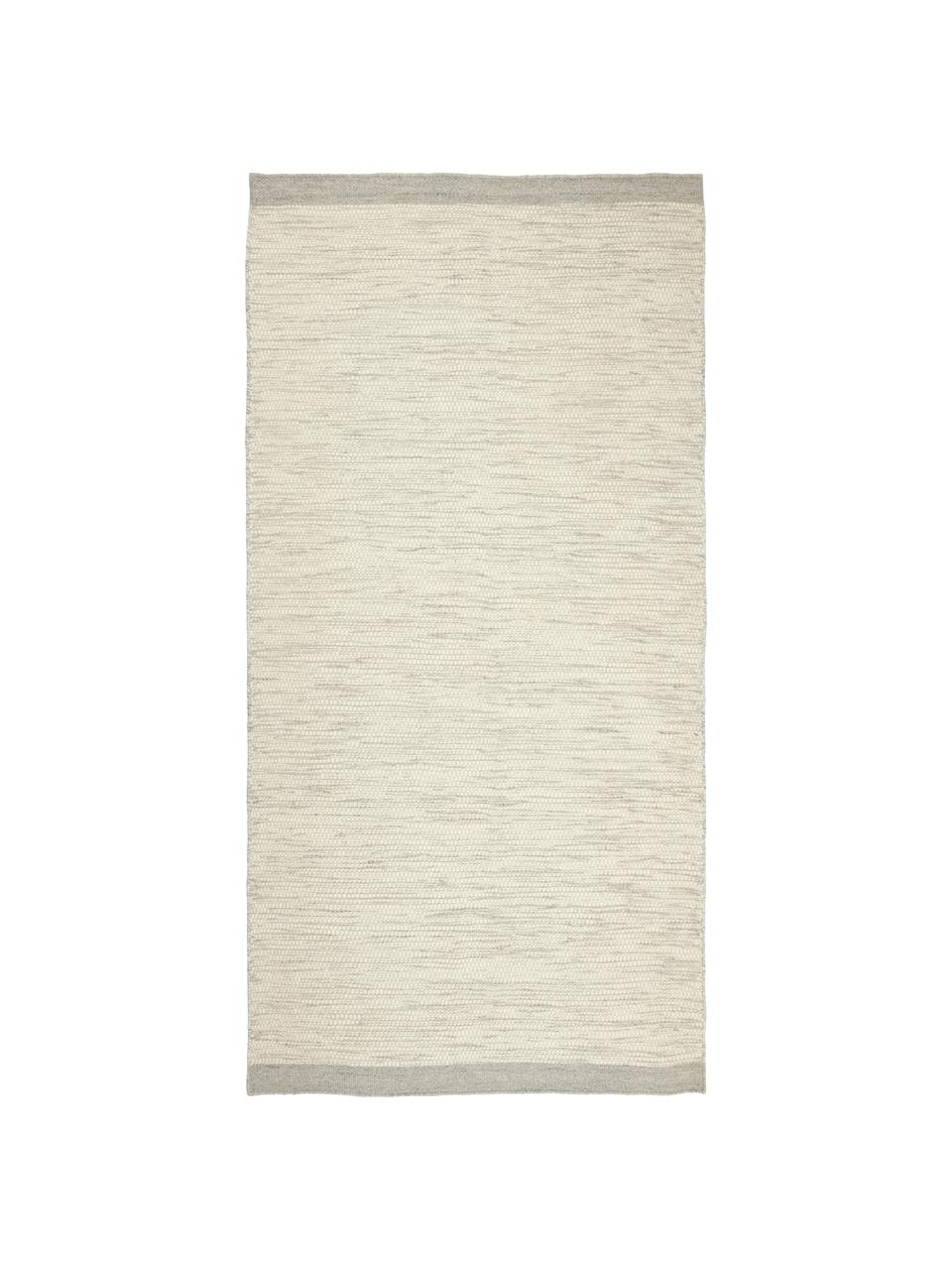 Ręcznie tkany dywan z wełny Asko, Beżowy, S 70 x D 140 cm (Rozmiar XS)
