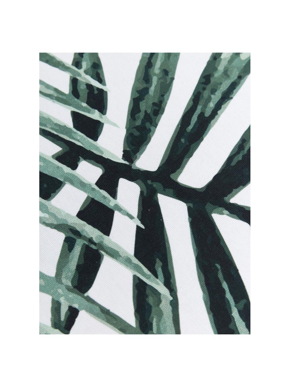 Hoog stoelkussen Coast van katoen, Groen, B 40 x L 40 cm
