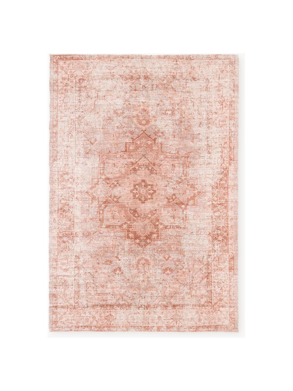 Kurzflor-Teppich Alisha, 63 % Jute, 37 % Polyester, Terrakotta, B 120 x L 180 cm (Größe S)