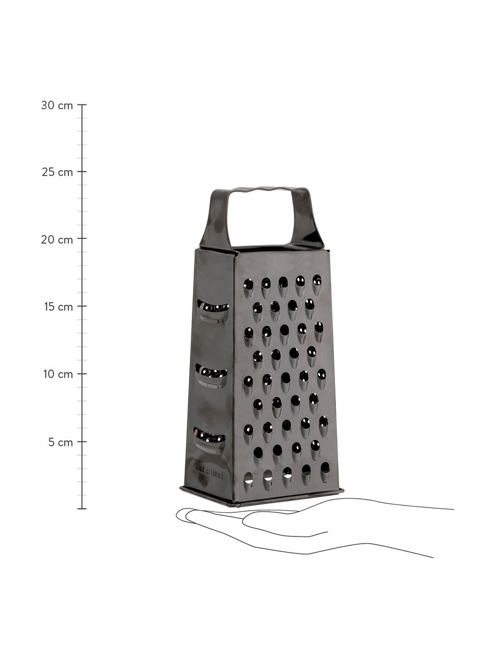 Tarka kuchenna Lord, Stal szlachetna, Czarny, S 11 x W 24 cm