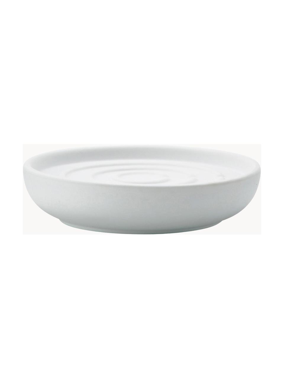 Porcelánová mydelnička Nova One, Porcelán, Biela, Ø 11 x V 3 cm