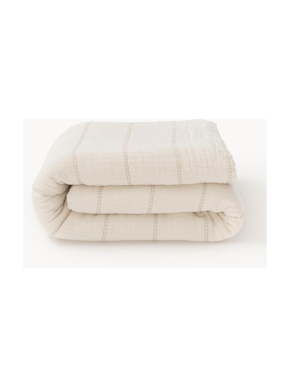 Koc z bawełny Lianna, 100% bawełna

Ten produkt został przetestowany pod kątem substancji szkodliwych i certyfikowany zgodnie z STANDARD 100 by OEKO-TEX® CITEVE 5763CIT, Jasny beżowy, S 230 x D 250 cm