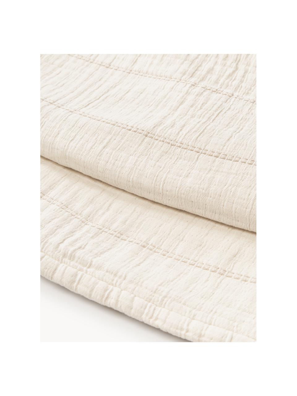 Colcha de algodón texturizado Lianna, 100% algodón 

El material utilizado para este producto ha sido probado contra sustancias nocivas y está certificado según el STANDARD 100 por OEKO-TEX®, CITEVE, 5763CIT., Beige claro, An 180 x L 250 cm