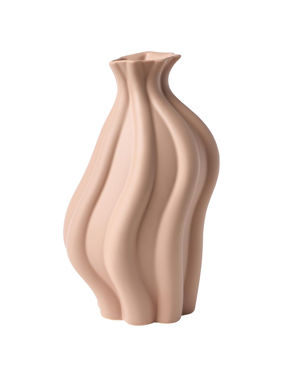 Vase Blom aus Keramik, Keramik, Lachsfarben, H 33 cm