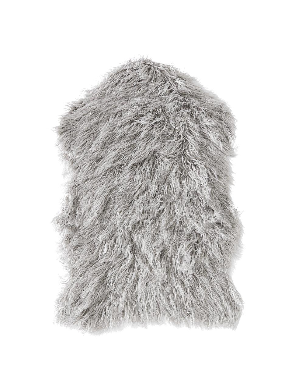 Kudrnatá umělá kožešina Morten, Světle šedá, Š 60 cm, D 90 cm