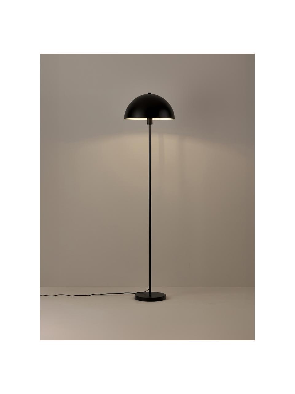 Stojací lampa Matilda, Černá, V 164 cm
