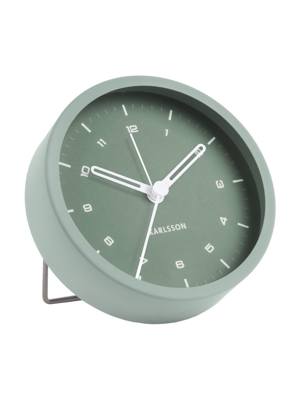 Despertador Tinge, Acero, pintado, Verde, Ø 9 x F 3 cm