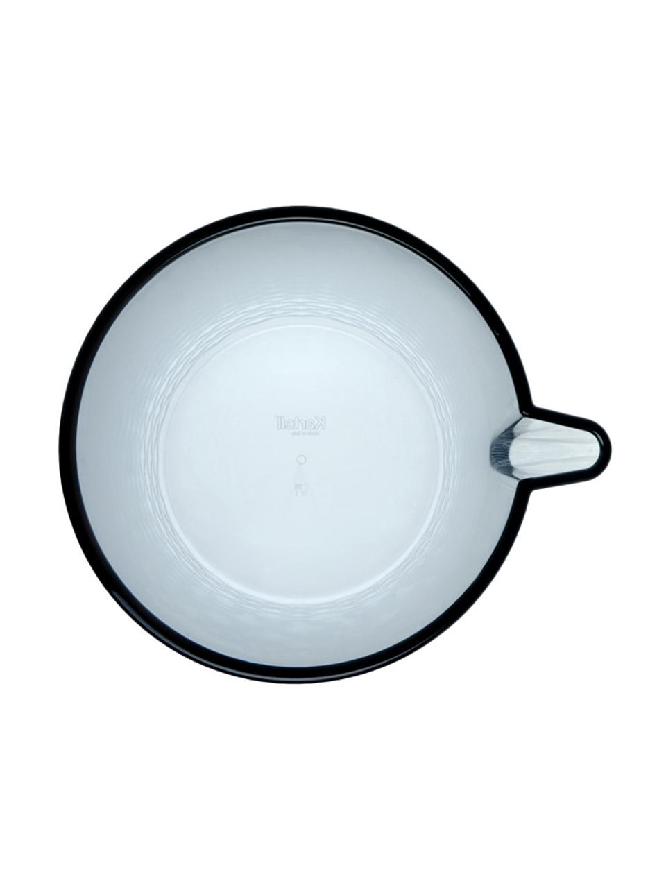 Karafa na vodu se strukturálním vzorem Jellies,1.3 l, Umělá hmota, Světle modrá, transparentní, 1.3 l