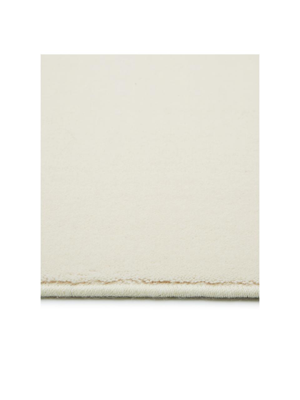 Wollläufer Ida in Beige, Flor: 100% Wolle, Beige, B 80 x L 250 cm