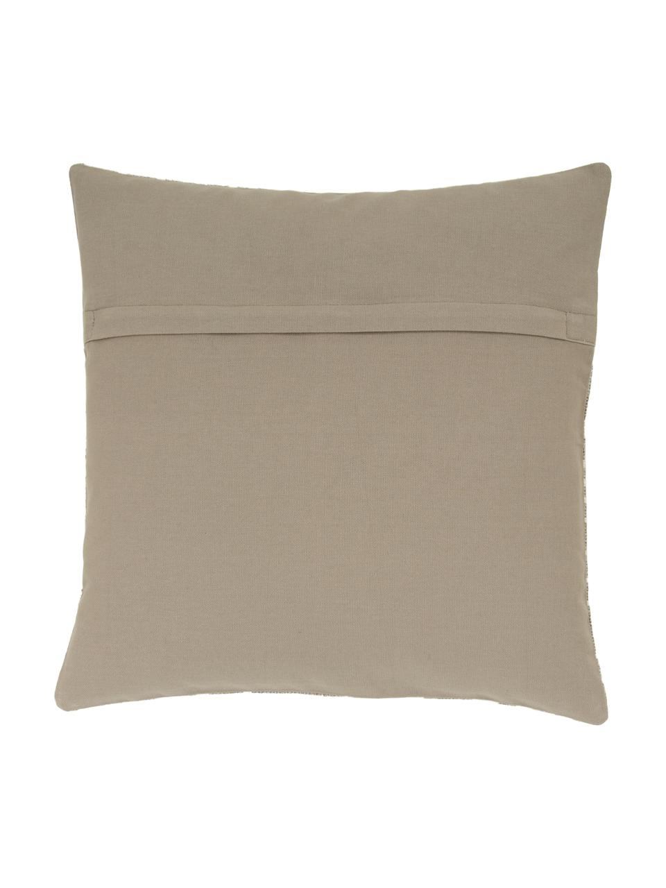 Poszewka na poduszkę Nomad, 100% bawełna, Beżowy, kremowobiały, S 45 x D 45 cm