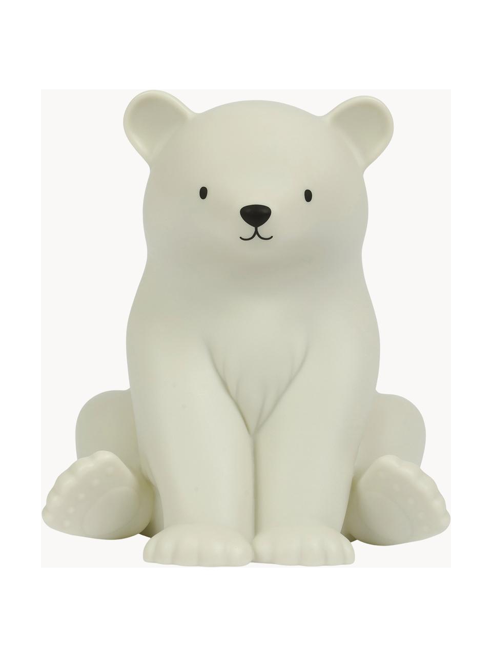 Kinderzimmerlampe Polar Bear mit Timer-Funktion, Kunststoff, Hellbeige, B 16 x H 18 cm