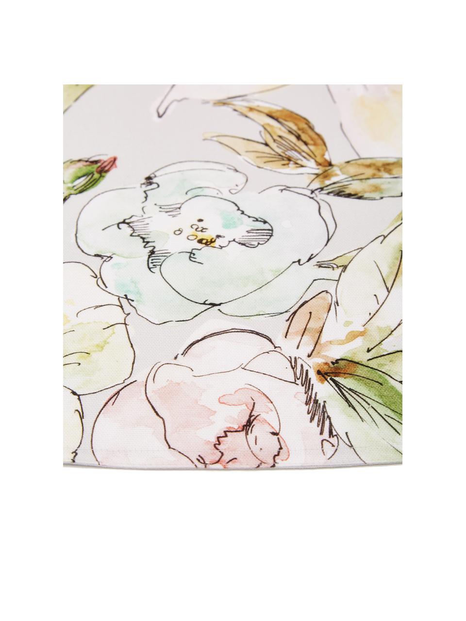 Mantel redondo Angelina, 100% algodón, Multicolor, Ø 170 cm