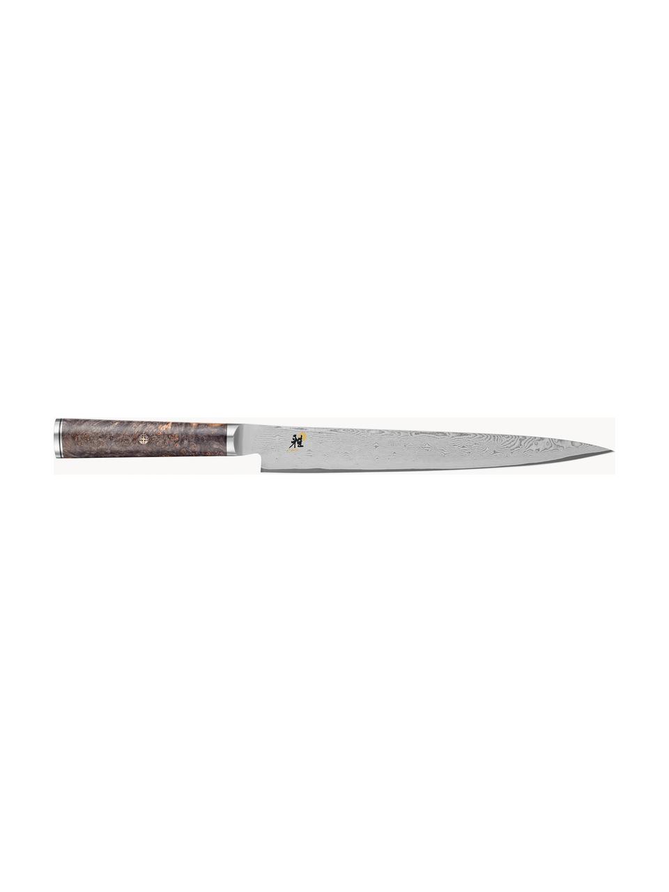Couteau sujihiki Miyabi, Argenté, grège, long. 38 cm