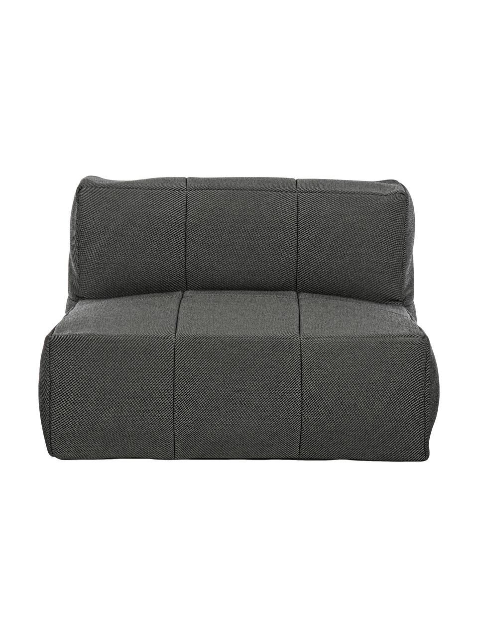 Ogrodowy fotel wypoczynkowy Sparrow, Stelaż: aluminium, Tapicerka: olefin (100% polipropylen, Antracytowy, S 90 x G 87 cm