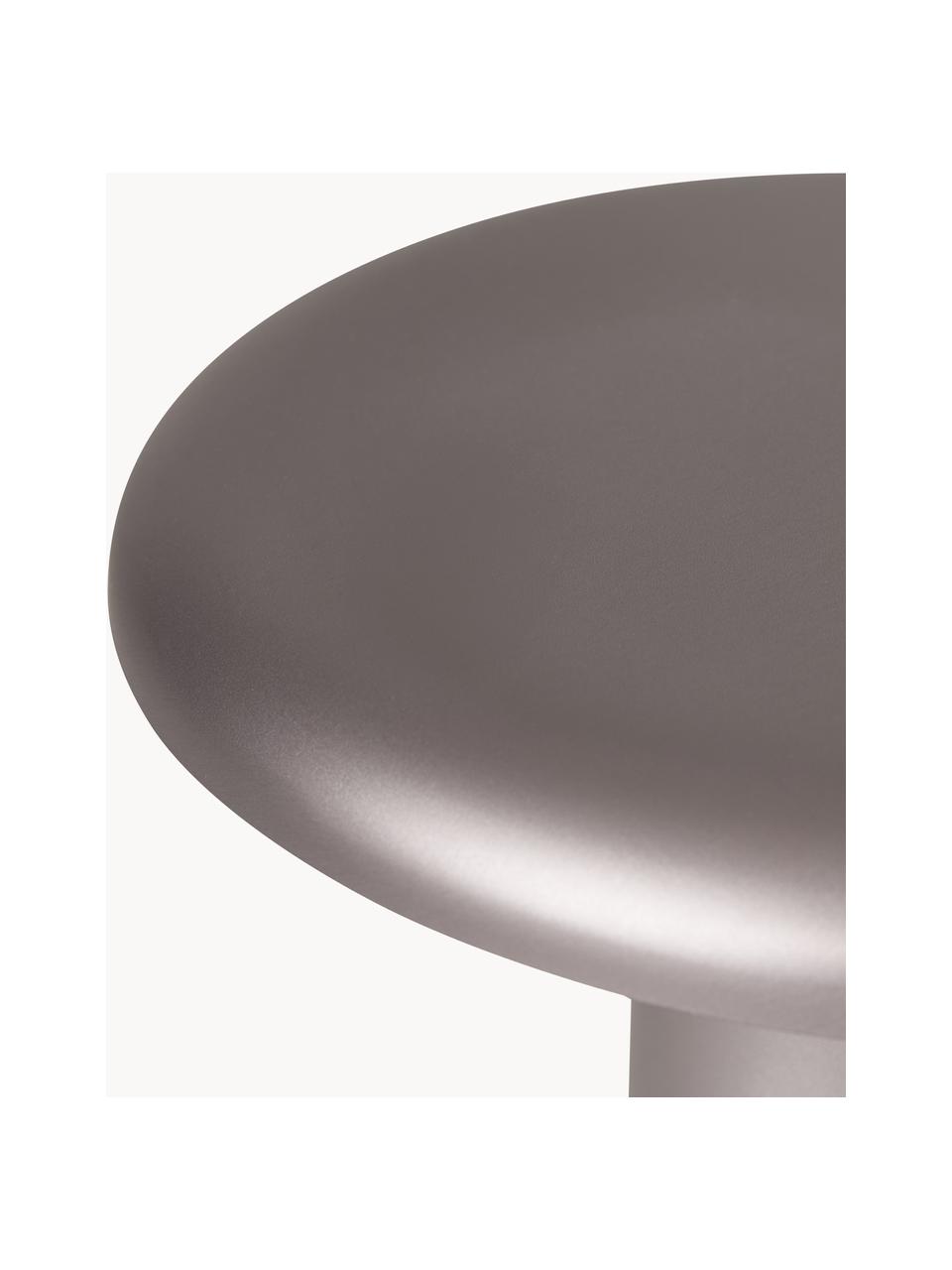 Lampa stołowa LED z funkcją przyciemniania Takku, Metal powlekany, Taupe, Ø 18 x W 19 cm