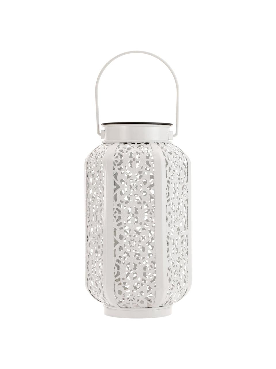 Solarna lampa zewnętrzna Sunshine Kiss, Biały, Ø 13 x W 22 cm