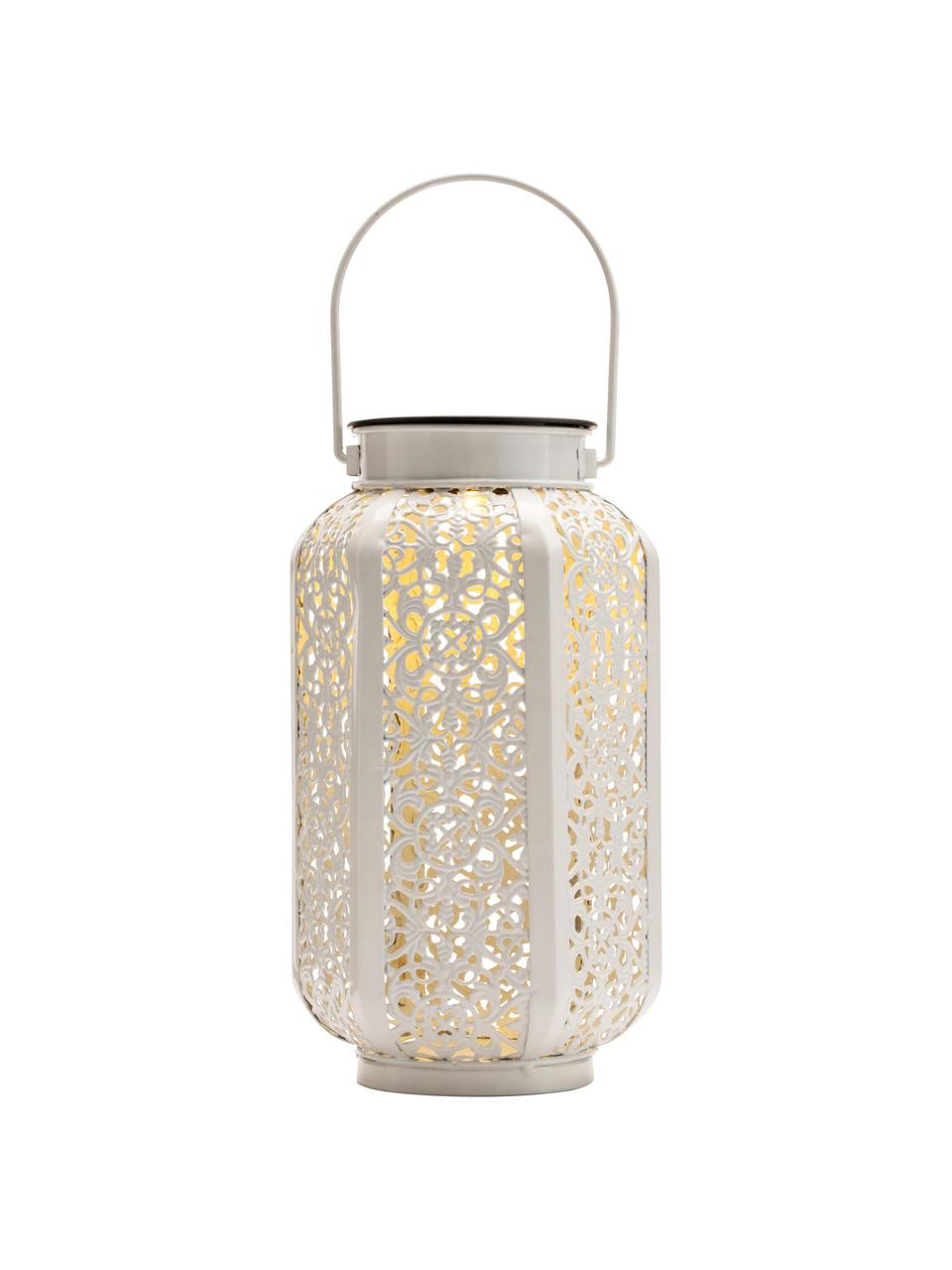 Lámpara solar para exterior Sunshine Kiss, Lámpara: metal, Blanco, Ø 12 x Al 22 cm