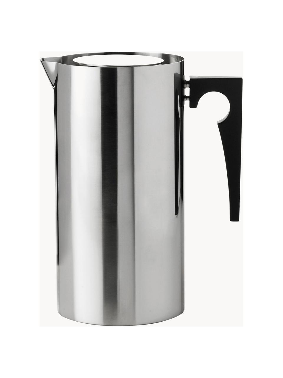 Jarra filtro de prensa Arne Jacobsen, 1 L, Estructura: acero inoxidable, Plateado, 1 L