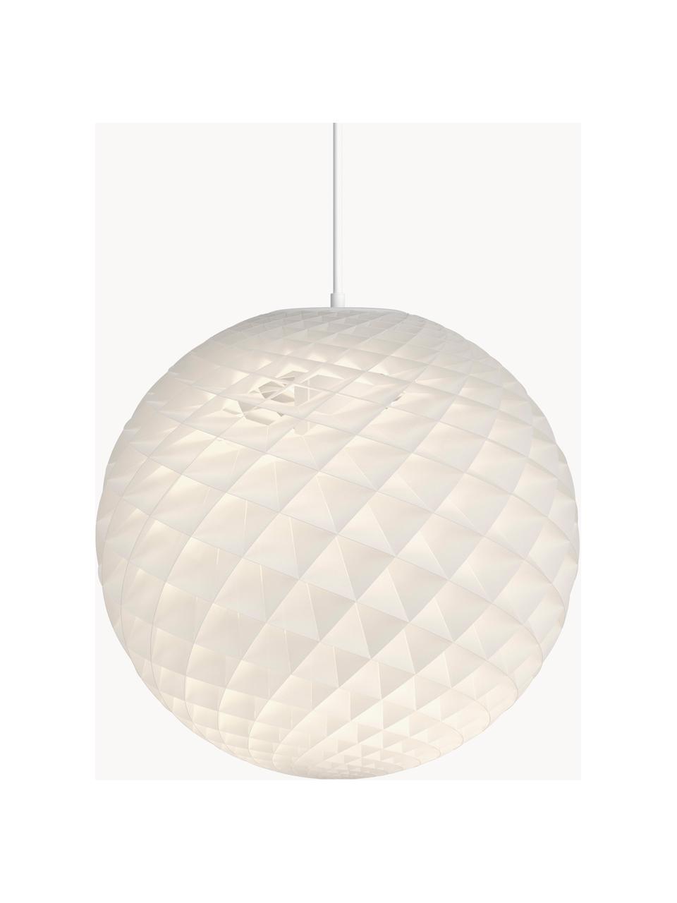 Lampada a sospensione a LED Patera, varie misure, Paralume: pellicola in PVC, Baldacchino: alluminio cromato, acrili, Con lampadina, 3.000 K, Ø 45 x Alt. 43 cm