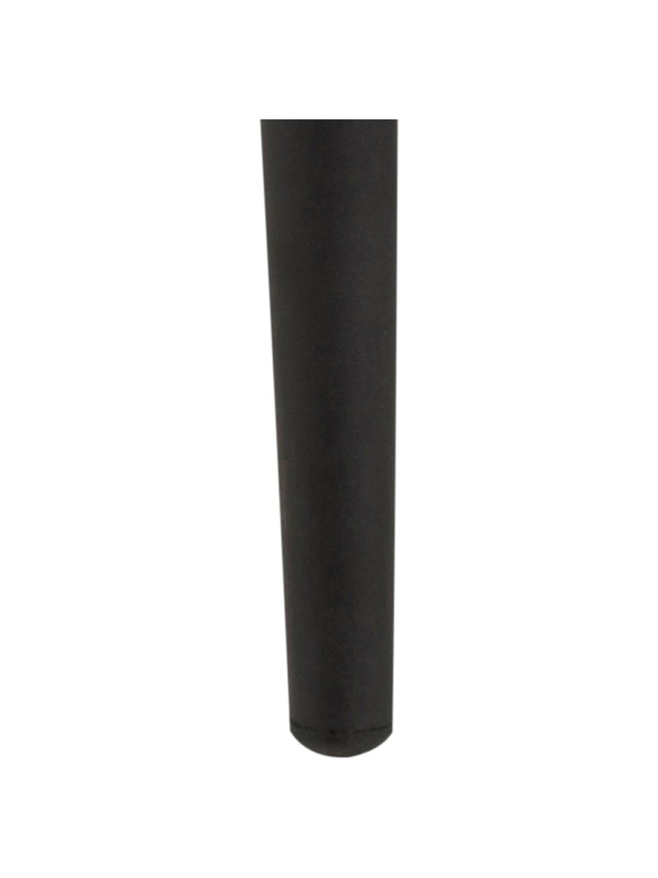 Ławka tapicerowana z aksamitu Glory, Tapicerka: aksamit poliestrowy 25 00, Stelaż: metal malowany proszkowo, Miedziany aksamit, S 95 x W 45 cm
