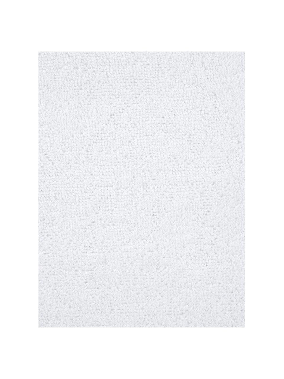 Serviette de toilette coton pur blanc uni Comfort, de différentes tailles, Blanc, Drap de bain, larg. 100 x long. 150 cm