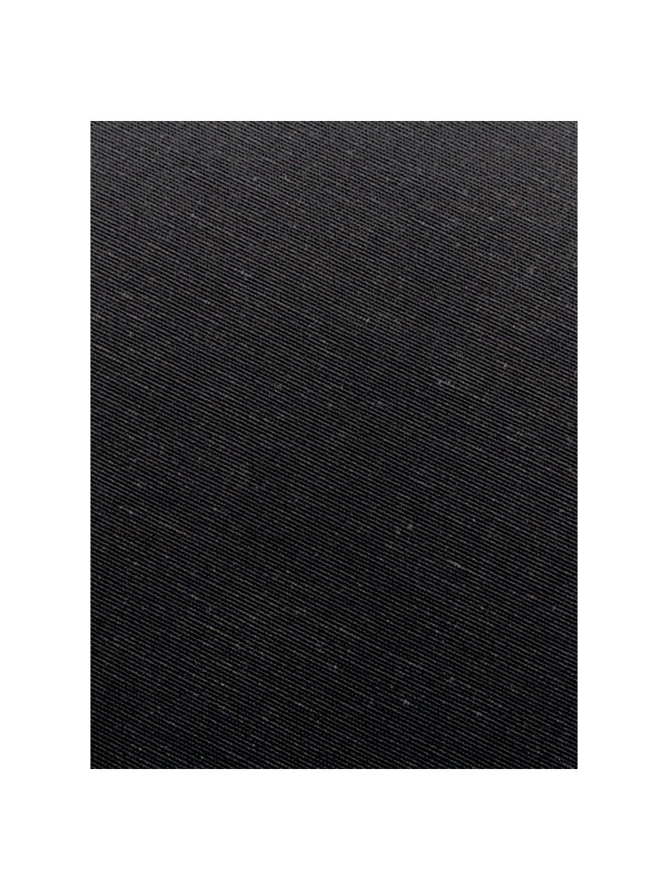 Einfarbige Bankauflage Panama in Schwarz, 50% Baumwolle, 45% Polyester,
5% andere Fasern, Schwarz, 48 x 120 cm
