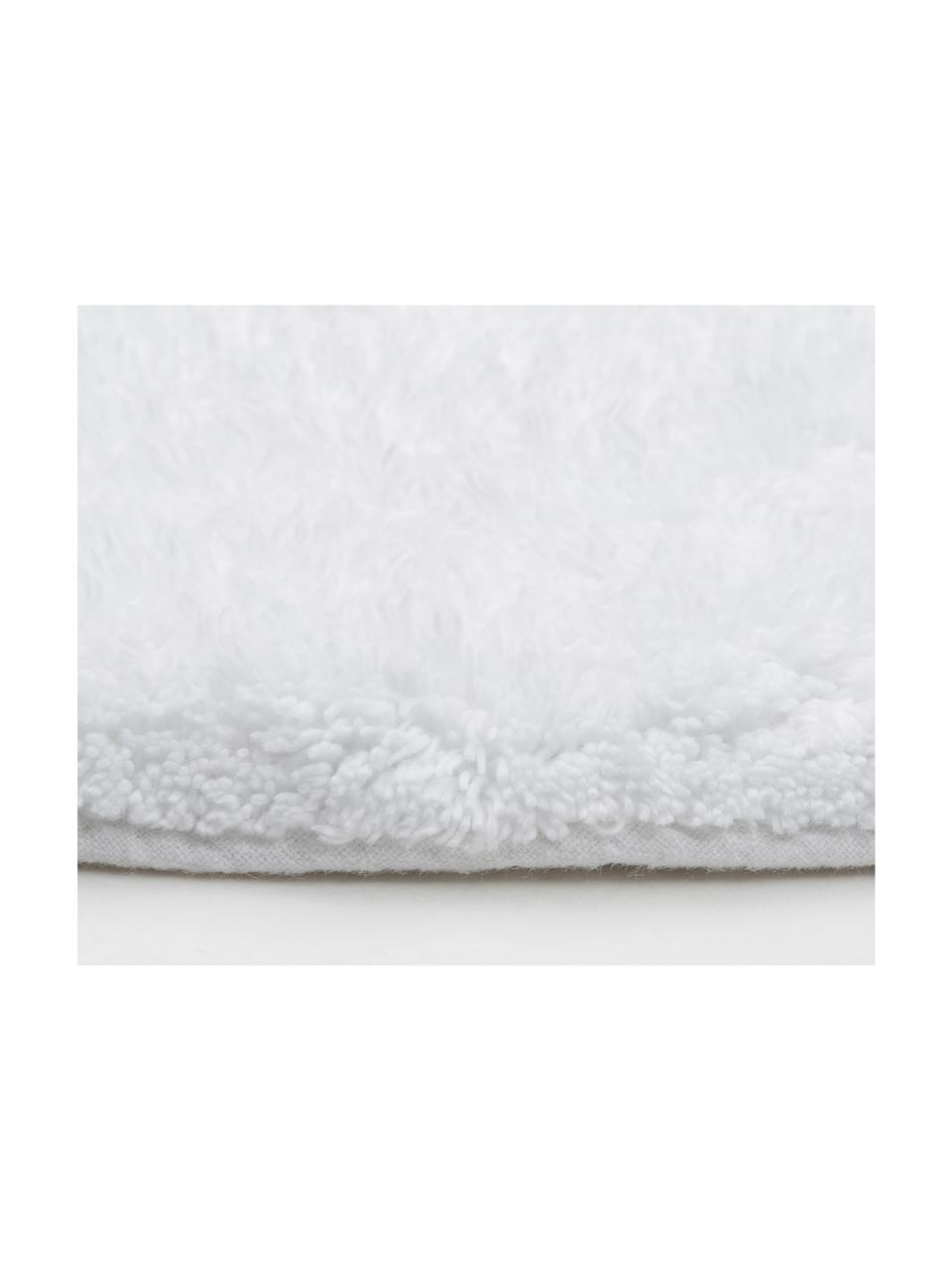 Petit tapis de bain non antidérapant Luna, Blanc