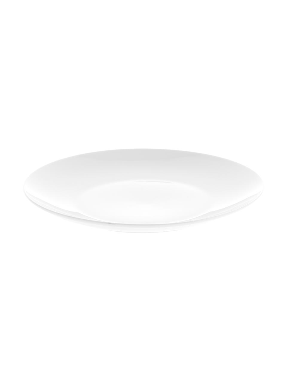 Platos llanos de porcelana Delight Modern, 2 uds., Porcelana, Blanco, Ø 27 cm