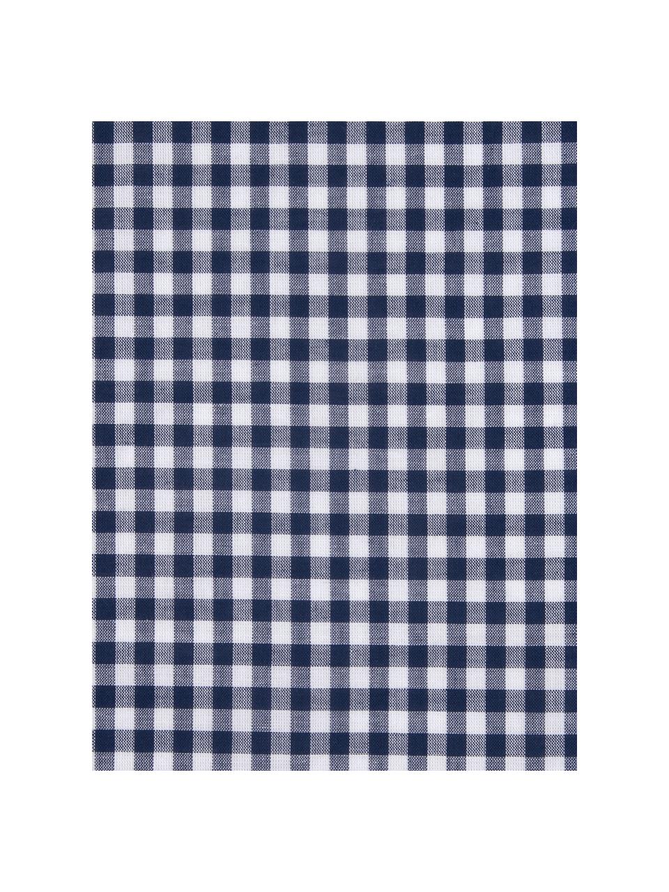 Taie d'oreiller 65x65 coton Scotty, 2 pièces, Coton, Bleu/blanc, 65 x 65 cm