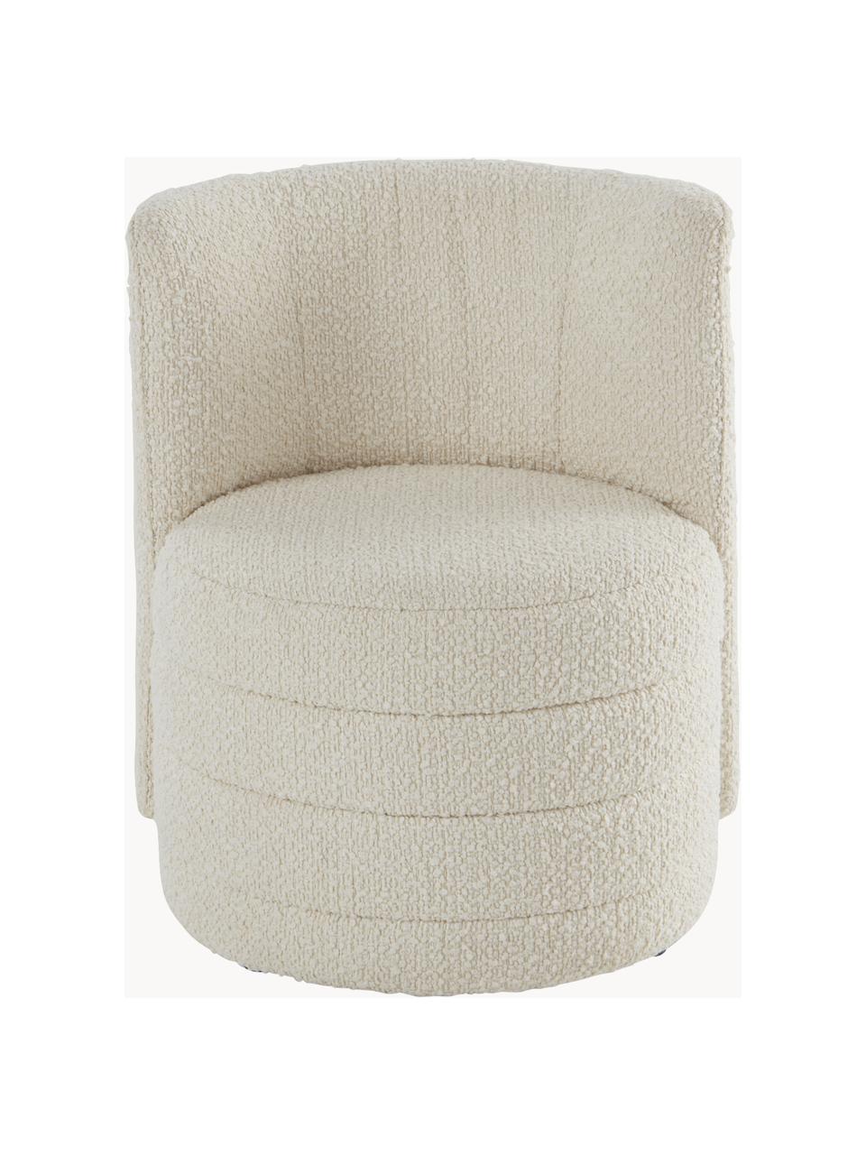 Sillón infantil Watson, Estructura: madera de pino, madera co, Tapizado: poliéster, Borreguillo blanco crema, An 44 x Al 52 cm