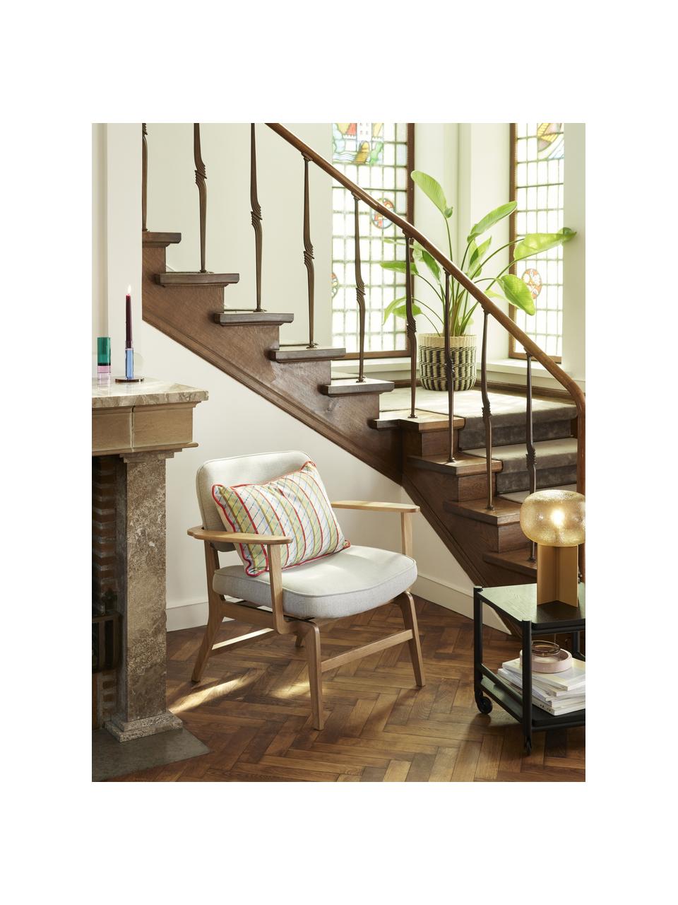 Lampe à poser design Podium, Couleur dorée, ocre, Ø 25 x haut. 36 cm