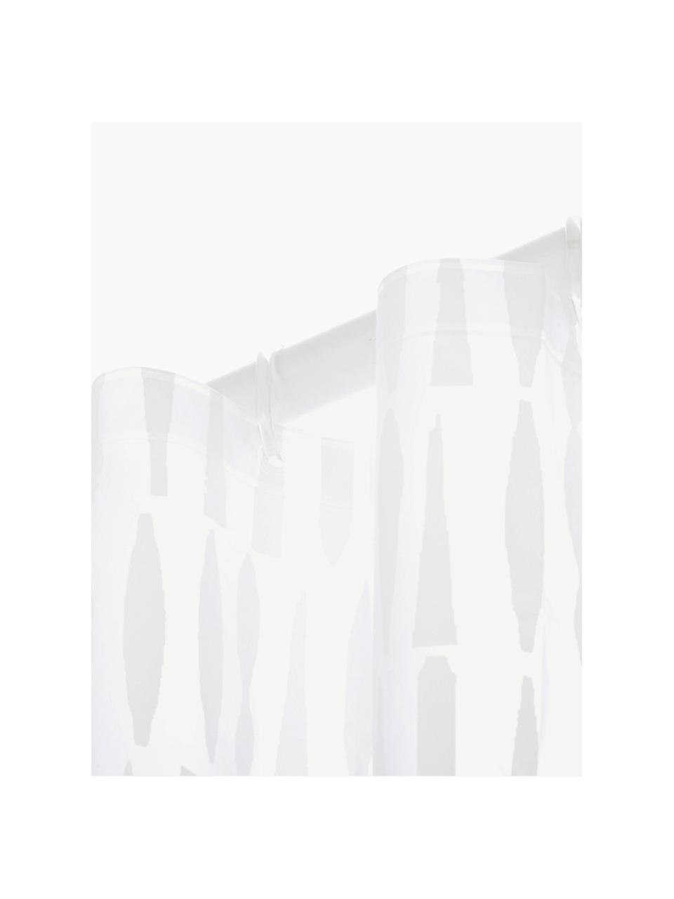 Sprchový závěs Zora, EKO umělá hmota (PEVA), bez PVC
Nepromokavý, Bílá, transparentní, Š 180 cm, D 200 cm