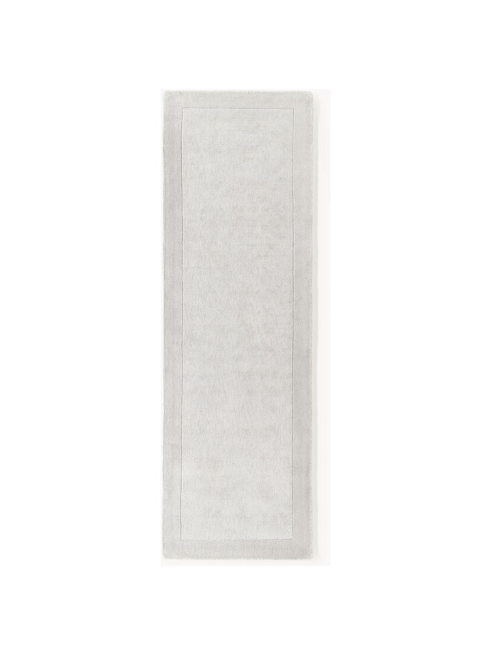 Běhoun s nízkým vlasem Kari, 100 % polyester, certifikace GRS, Odstíny šedé, Š 80 cm, D 250 cm