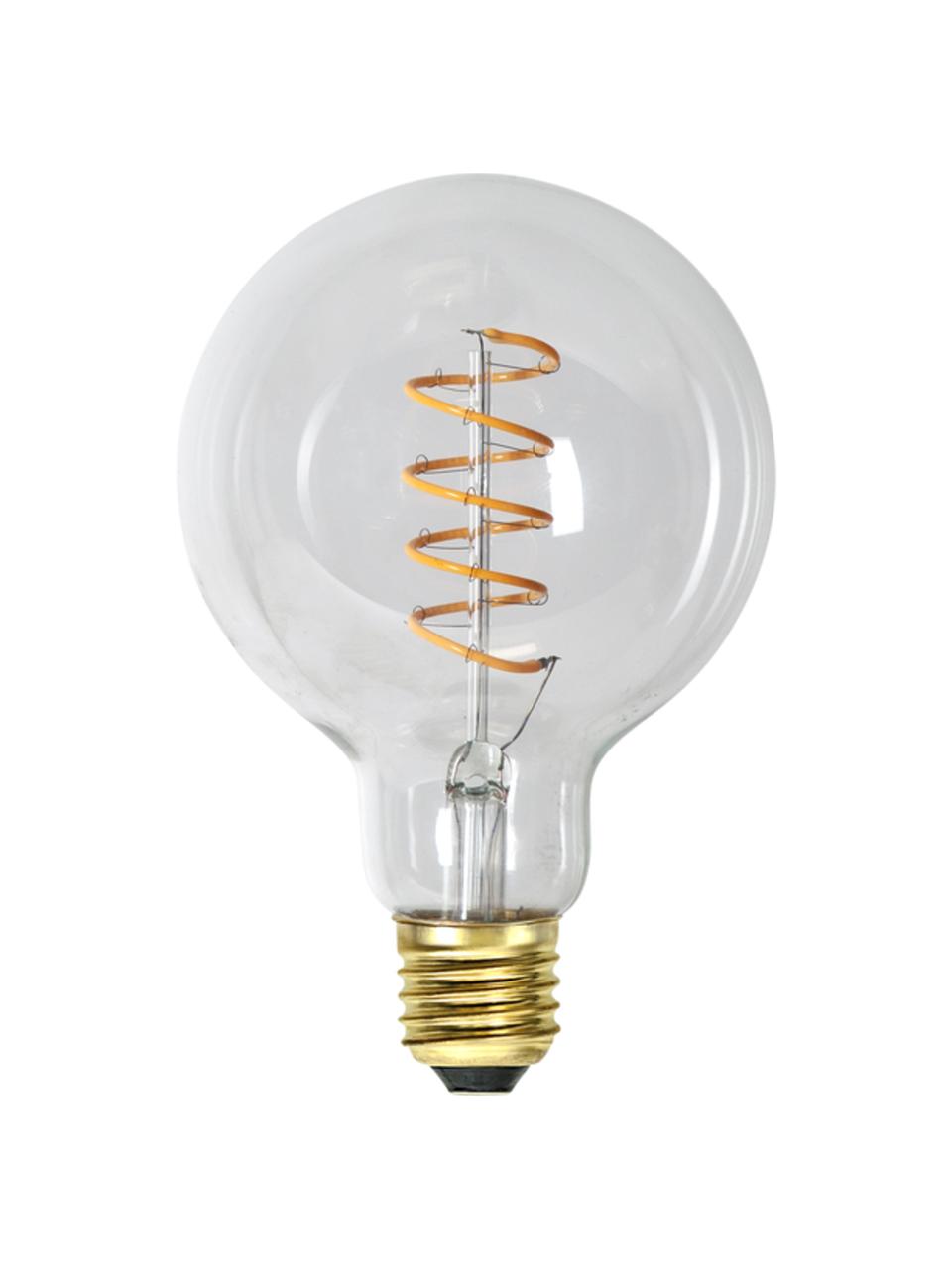 Lampadina E27, 270lm, dimmerabile, bianco caldo, 1 pz, Lampadina: vetro, Trasparente, Ø 10 x Alt. 14 cm