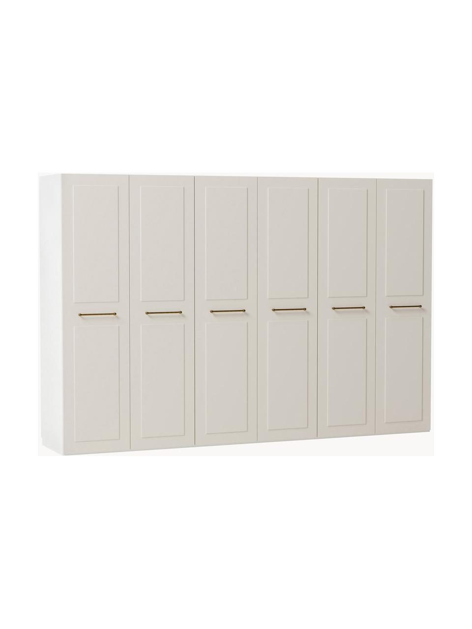 Armoire modulaire à portes battantes Charlotte, larg. 300 cm, plusieurs variantes, Beige, Basic Interior, larg. 300 x haut. 200 cm