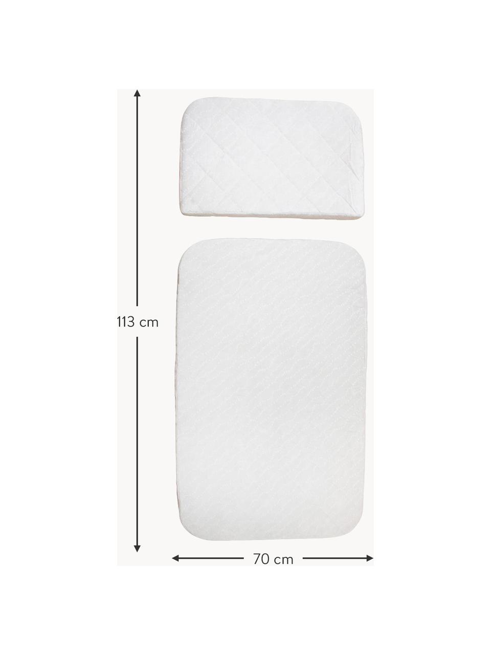 Matelas Harmony, 2 élém., Blanc, Lot de différentes tailles