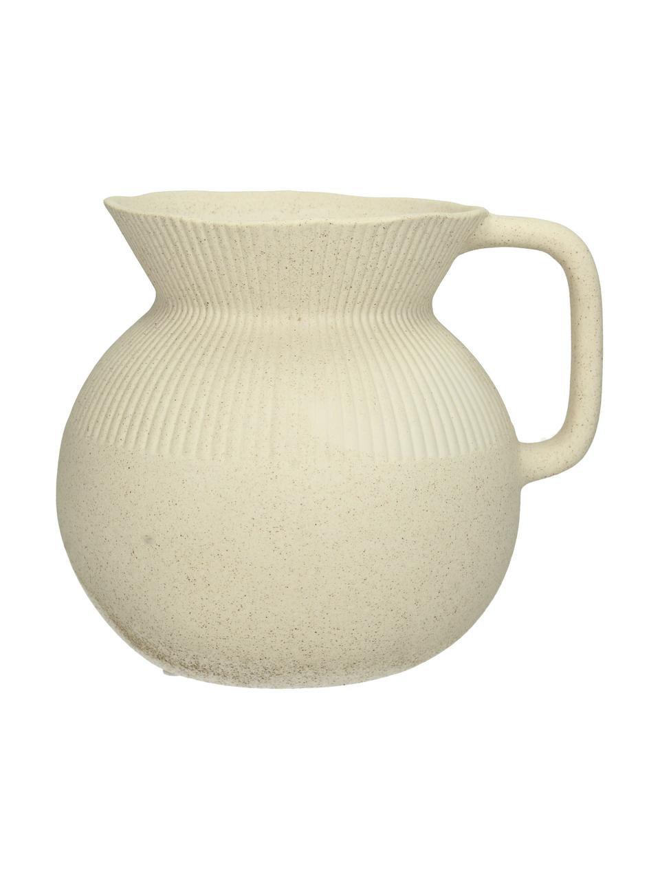 Porcelánová váza Chysocolla, Béžová